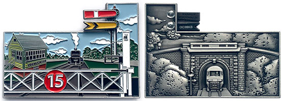 15th Anniversary Geocoin - GWR Edition