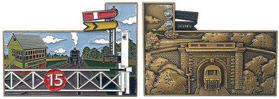 15th Anniversary Geocoin