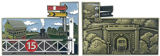 15th Anniversary Geocoin